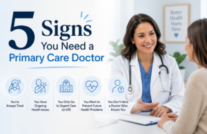 Primary care doctor signs at Healing Pulse Medical